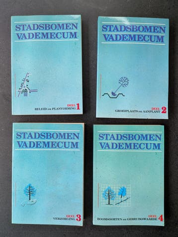 Stadsbomen Vademecum - Complete set (4 delen)