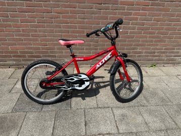 Gratis afhalen Altec Prince Kinderfiets Rood 16 inch