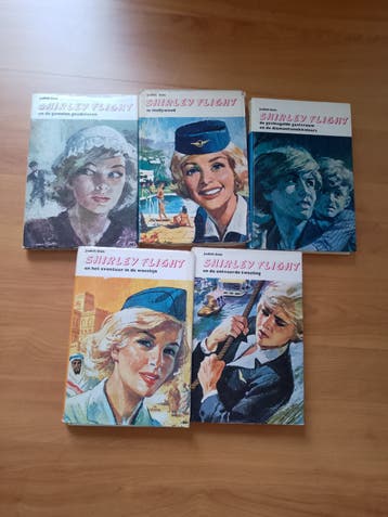 Shirley Flight boekenreeks - 5 delen van Judith Dale