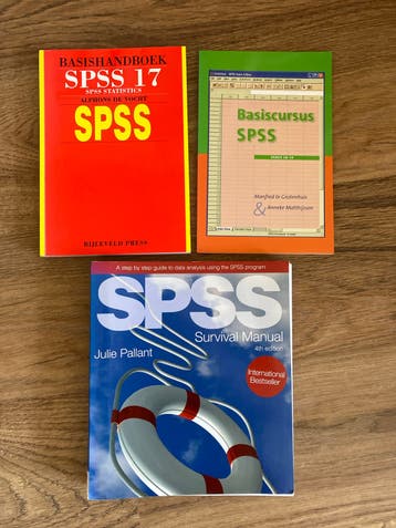 SPSS Boeken: Basishandboek, Basiscursus & Survival Manual