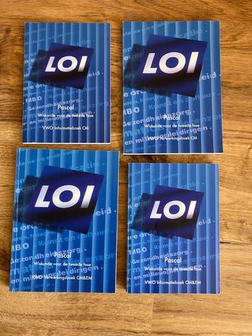 LOI Wiskunde VWO Informatieboeken & Verwerkingsboeken