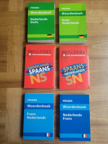 Prisma & Wolters Woordenboeken: Duits, Spaans, Frans
