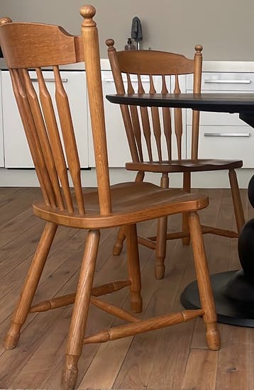 4x Eettafel stoelen (Set)