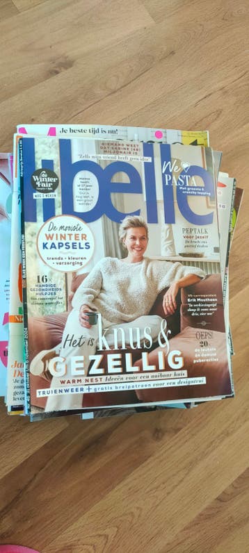 Stapel Libelle en Margriet tijdschriften