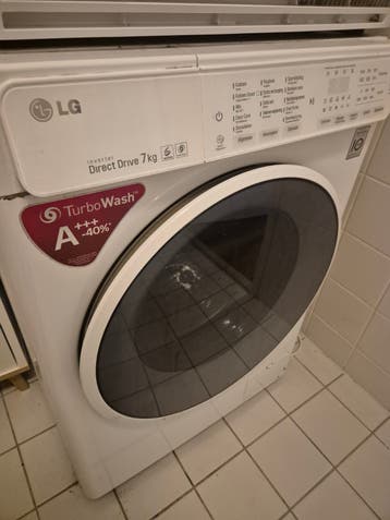 GRATIS!!! LG Inverter Direct Drive 7kg defect en lekt