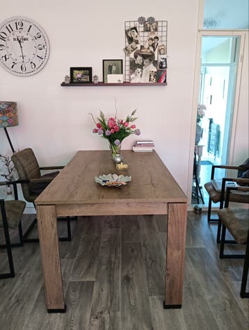 eettafel (160x90x75 cm)