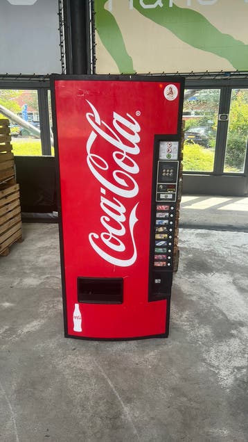 Coca cola vending machine