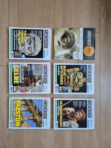 Archeologie Magazine - jaargang 2015 -2020 (gratis afhalen)
