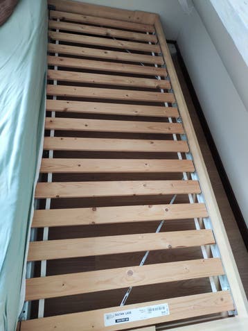 Twee lattenbodems Ikea 80 bij 200