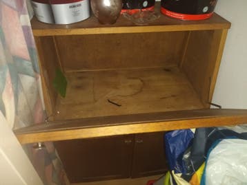 kast met klep gratis