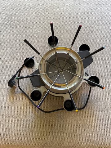 GRATIS - Princess elektrische fondueset met 8 vorkjes