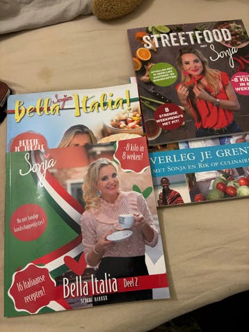 Sonja Bakker Kookboeken: Bella Italia, Streetfood & meer