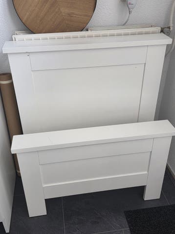 Peuterbed 150x70 cm wit (zonder matras)