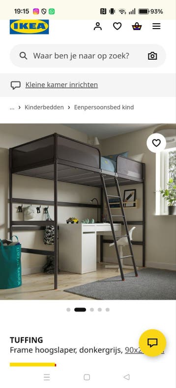 IKEA TUFFING BED GRATIS OP TE HALEN VOOR VRIJDAG