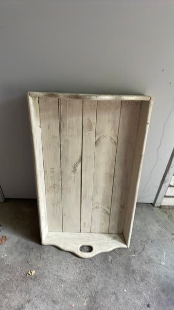 Houten dienblad