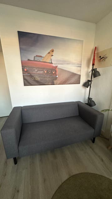 IKEA KLIPPAN 2-zits bank grijs - gratis