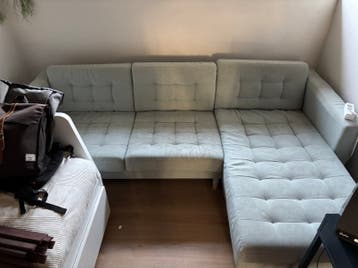 IKEA hoekbank Landskrona groen
