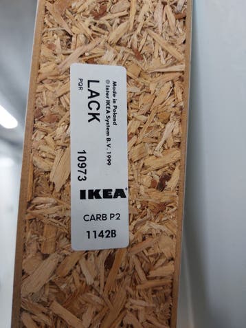 Gratis IKEA LACK boekenplank 190x26 (excl. schroefjes)