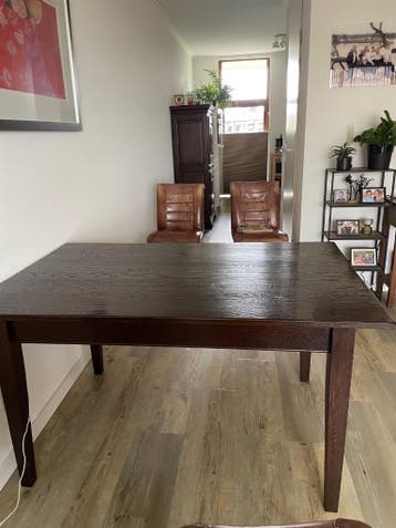 Eettafel verlengbaar 140x90