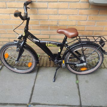 Kinderfiets Zwart - gebruikt