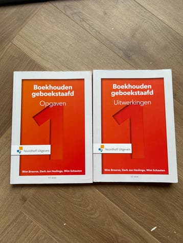 GRATIS - Boekhouden geboekstaafd: opgaven + uitwerkingen