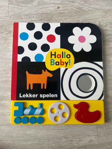 Hallo Baby! Lekker spelen - Contrastboek met speelbal