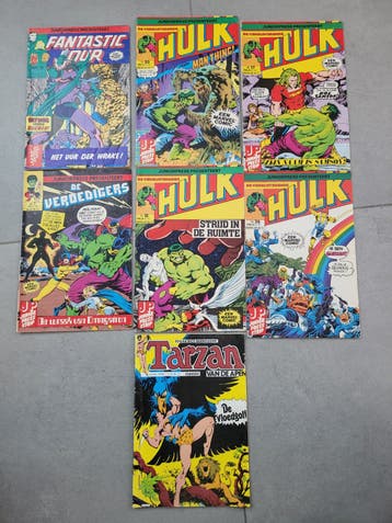 Stapeltje strips Marvel comics gratis ophalen