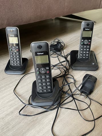 Profoon draadloze huistelefoons (3 stuks)