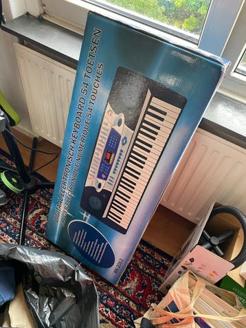 Digitaal Elektronisch Keyboard 54 Toetsen - Gratis