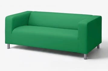 GRATIS - Groene hoes Klippan bank IKEA
