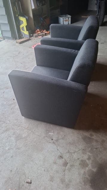 Grijze fauteuils - gratis