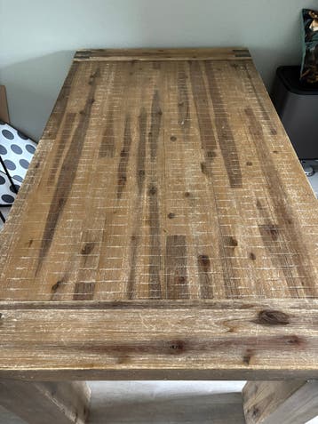 houten eettafel - Landelijke stijl
