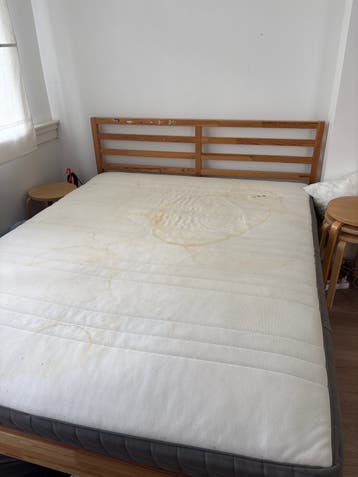 GRATIS: IKEA Matras 160x200 cm - Gebruikt; moet weg