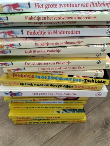 22 Pinkeltje boeken - Dick Laan collectie
