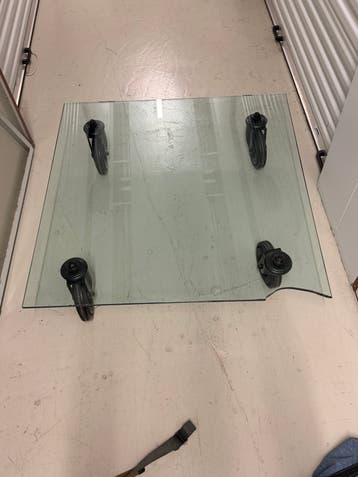 FontanaArte Tavolo con Ruote salontafel 110x110cm SCHADE