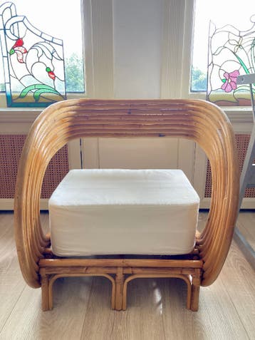 rotan design stoel