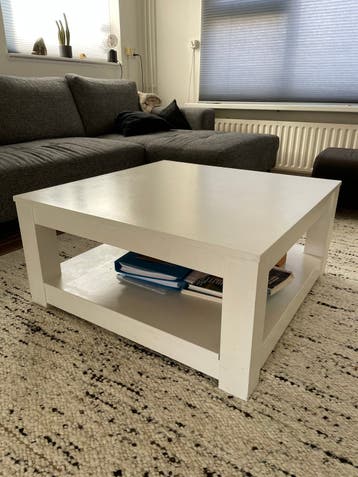 Witte salontafel