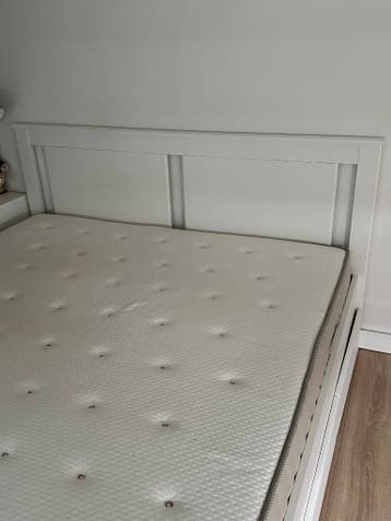 IKEA SONGESANT bed frame complete with a matching mattress