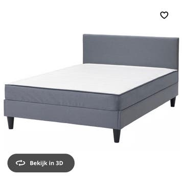 IKEA boxspring 140x200 cm