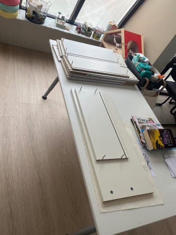 Diverse fronten/panelen/onderdelen voor IKEA Hemnes bedbank