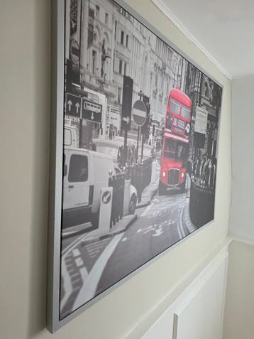 3x schilderij ikea Amsterdam London Parijs