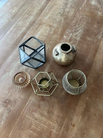 Gratis woonaccessoires: waxinelichthouders