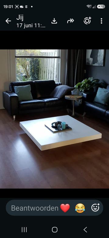 Salontafel lage tafel