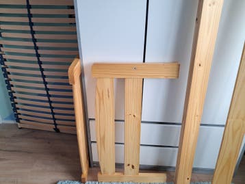 Eenpersoonsbed met lattenbodem en matras