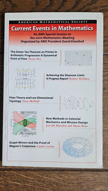 Current Events in Mathematics - AMS Special Session