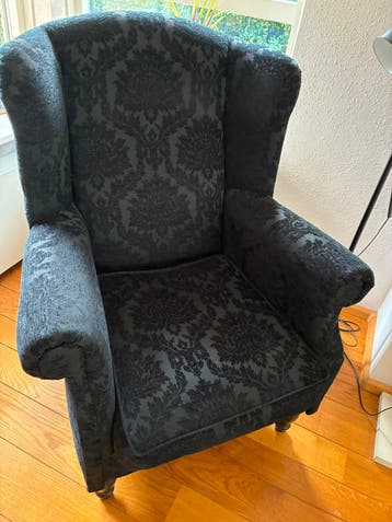 Gratis zwarte fauteuil