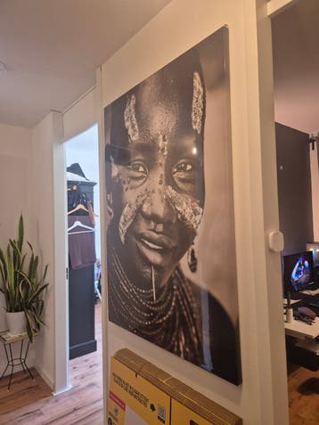 Grote foto Afrikaans, 140x100cm GRATIS OP TE HALEN