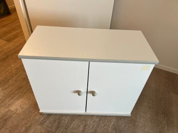 Gratis Kastje Legplank Opbergkast Wit Hout