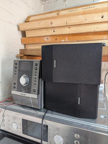Philips muziekinstallatie met CD, Radio, USB en AUX