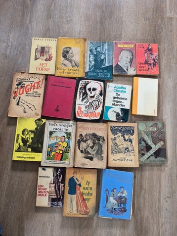 oude boeken 18 stuks